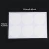 10Sheet / 60Pcs Disposable Eyelash Glue Holder Pallet Extension Pad Grafting Eyelash Sticker