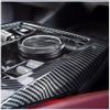 For BMW 5 Series G60 2024-2025 Car Carbon fiber textured interior decoration accessories for the center console gearshift frame