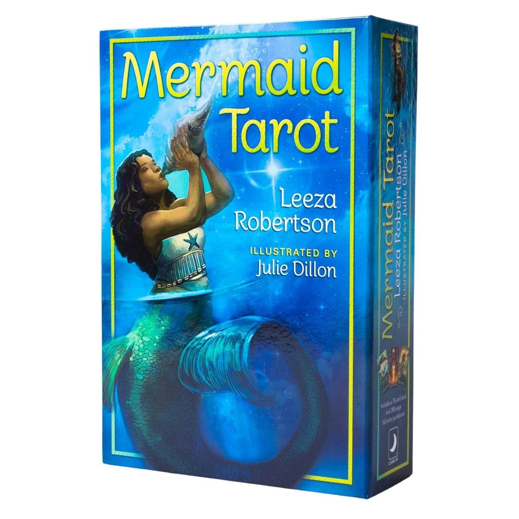 I.I.J Mermaid Tarot, Waite Edition, 78 Cards, Tarot Reading, with Japanese Instructions, Authentic Product
