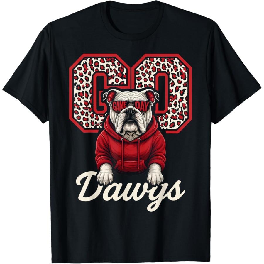 

Go Dawgs Funny Bulldogs Apparel for Men Women Kid Boy Girl T-Shirt XXXXXL чёрный