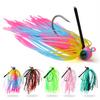 Weedless Fishing with Silicone Skirt, Composite, Offset Hook and for Trout