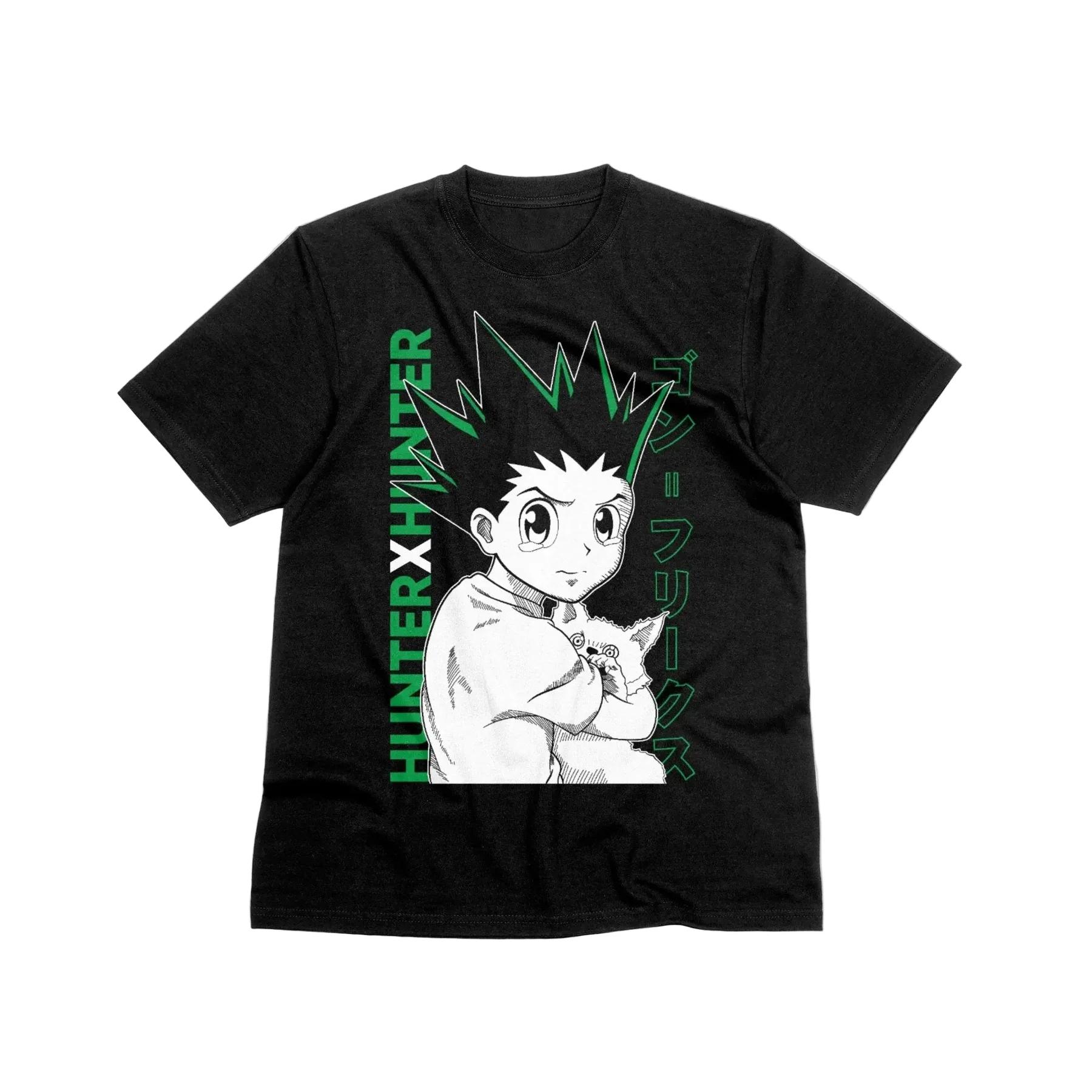 

Hunter X Hunter Anime Gon Freecss V5 Printed Tshirt Unisexs and Womens Tshirt Unisexs Top Sports Tshirt 2026 Summer New S