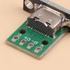 5Pcs/set USB Adapter Board TYPEC16P To 2.54 Pin Terminal Upgrade Version With Holes For Fixation