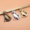 Retro Leopard Charms Metal Animal Pendants For Jewelry Making Handmade Supplies