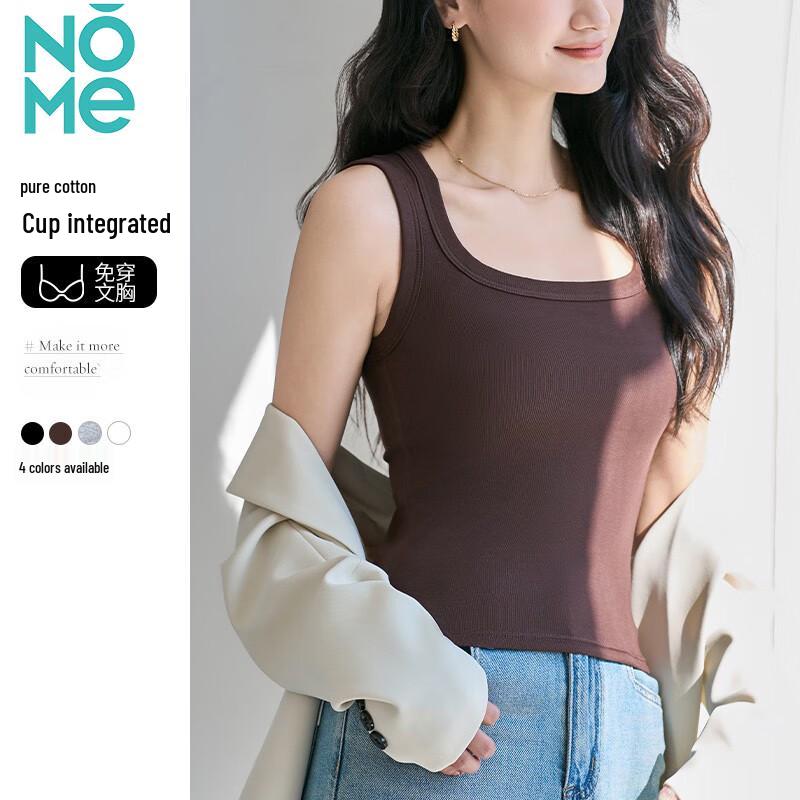 NOME Women s Padded Wide Strap Camisole M