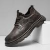 Genuine Leather Shoes For Man Leather Casual Shoes Fashion Business Oxford Shoes High Quality Designer Work Shoes