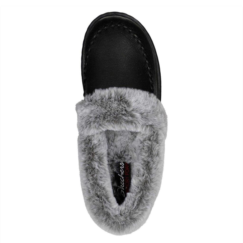 Skechers Womens/Ladies Cosy CampF Leather Slippers