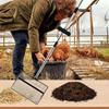 Coop Scoop Non-Stick Litter Sifter Detachable Stainless Steel Shovel Sifter for Home Outdoor Farm Cleaning Pet Kitten Waste