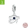 Eye Of Horus Diy Pendant Accessory With S925 Silver Bracelet Beaded