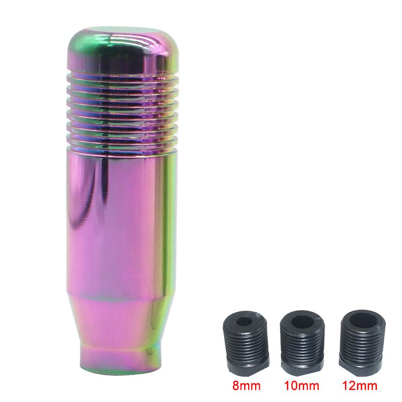Universal 8.5cm Car Gear Shift Knob Stick Manual Transmission Aluminum Extended Gear Shifter Gear Head Knob Auto Accessories