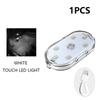 Car LED Touch Lights USB Sensor Rechargeable Reading Light Auto Door Light Roof Ceiling Lamp Car Interior Atmosphere Lamp