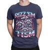 aAutism Rizz Em With The Tism Autistic Racoon Graphic 100 Cotton TShirt aAutism Racoon Tees Tops For Unisex