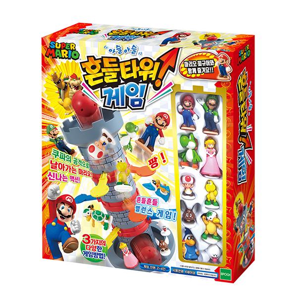 

[toytron] Mario Shaky Tower Balancing Game