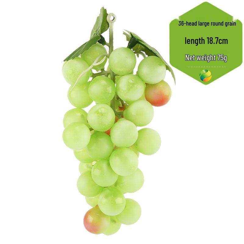 Artificial Grape Bunch Foam Model for Home Décor and Photography Props