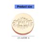 2Pcs Wedding Themed Seal Stamp Head, Embossed Sealing Stamp Head for Invitations Envelope Scrapbooking Embellishments