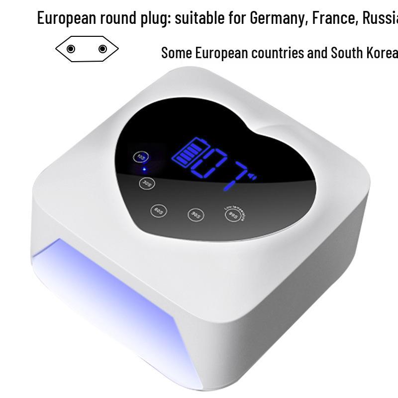 

Беспроводная XL сенсорная лампа для ногтей с литиевой батареей для терапии ногтей