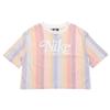 T-shirt Femme Rayures Multicolores CJ2503-100