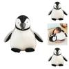 Adorable Plush Penguin Soft Toy With Custom Logo Options In Charming Grey Color