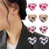 Women's Earrings Creative Cow Pattern Print Personality And Fashion Jewelry Decorations