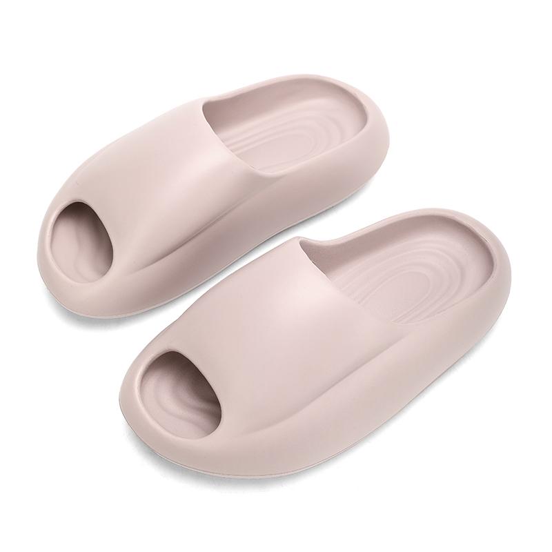 

Summer Thick Sole Slippers Men Women Soft Bottom Indoor Home Slides Sandals Light Beach Shoes Male Slippers Flip Flops 36-37
