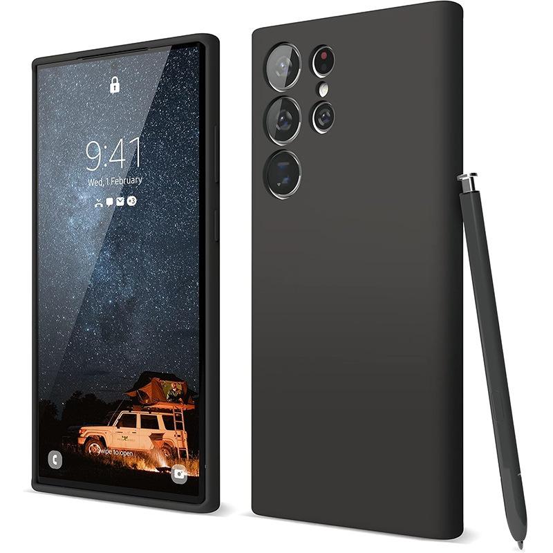 

Подходит для Samsung S25Ultra Чехол для мобильного телефона из жидкого силикона S25plus Полная защита от падений Не желтеющий Защитный чехол S25 Galaxy S25