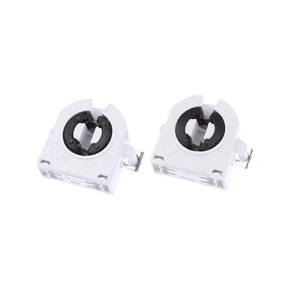 5 Pièces Douille de Lampe Fluorescente T8/G13 Résistante à la Chaleur Douille de Lampe Support Tube Lumineux Accessoires de Lampe Pour Maison Bureau Chambre