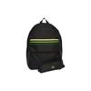 Classic Horizontal Three Stripes Recycled Material Backpack Unisex Backpacks Black Pulse-Lime HY0743
