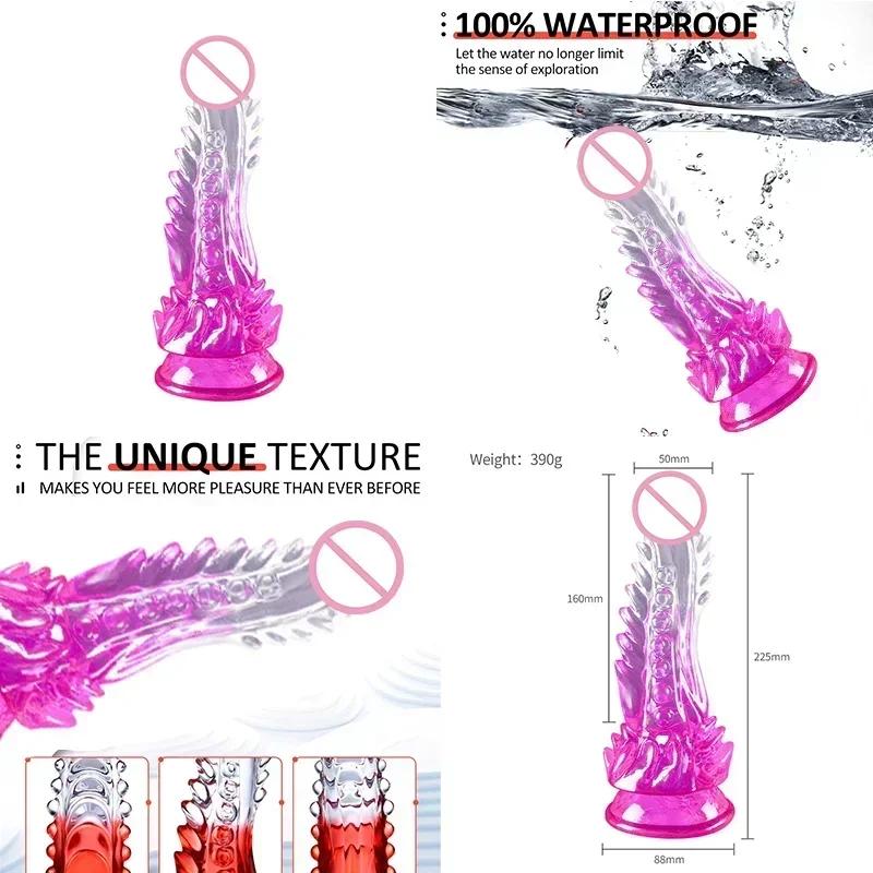 Bondage Equipt Dildos With Vibration For Women Butt Wearing Sleeve For Penis Vibrator Butterfly Sexetoys Exercise Dick Toys