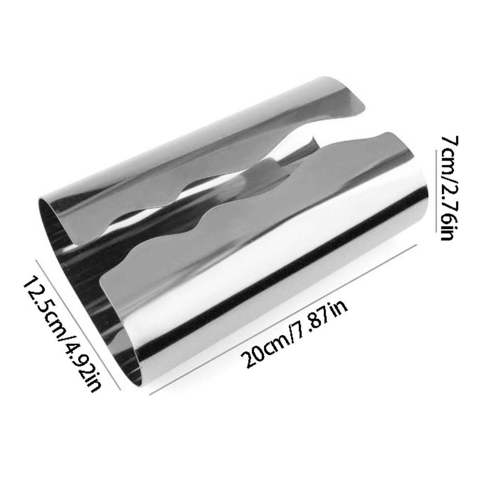 Nordic Style Stainless Steel Tissue Box Waterproof Elegant Paper Towel Case Multi-functional Minimalist Table Paper Container