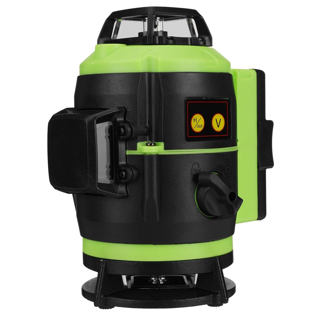 4D 12/16 Lines Laser Level 360 Horizontal And Vertical Cross Super Powerful Auto Self-Leveling Green Line Laser Level