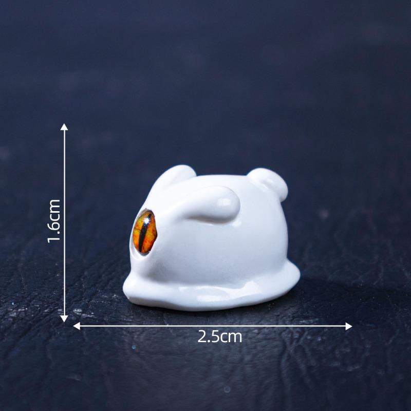 Micro-landscape Luminous Halloween Pumpkin Ghost Figurine Decorative Accessories Mini Ornaments