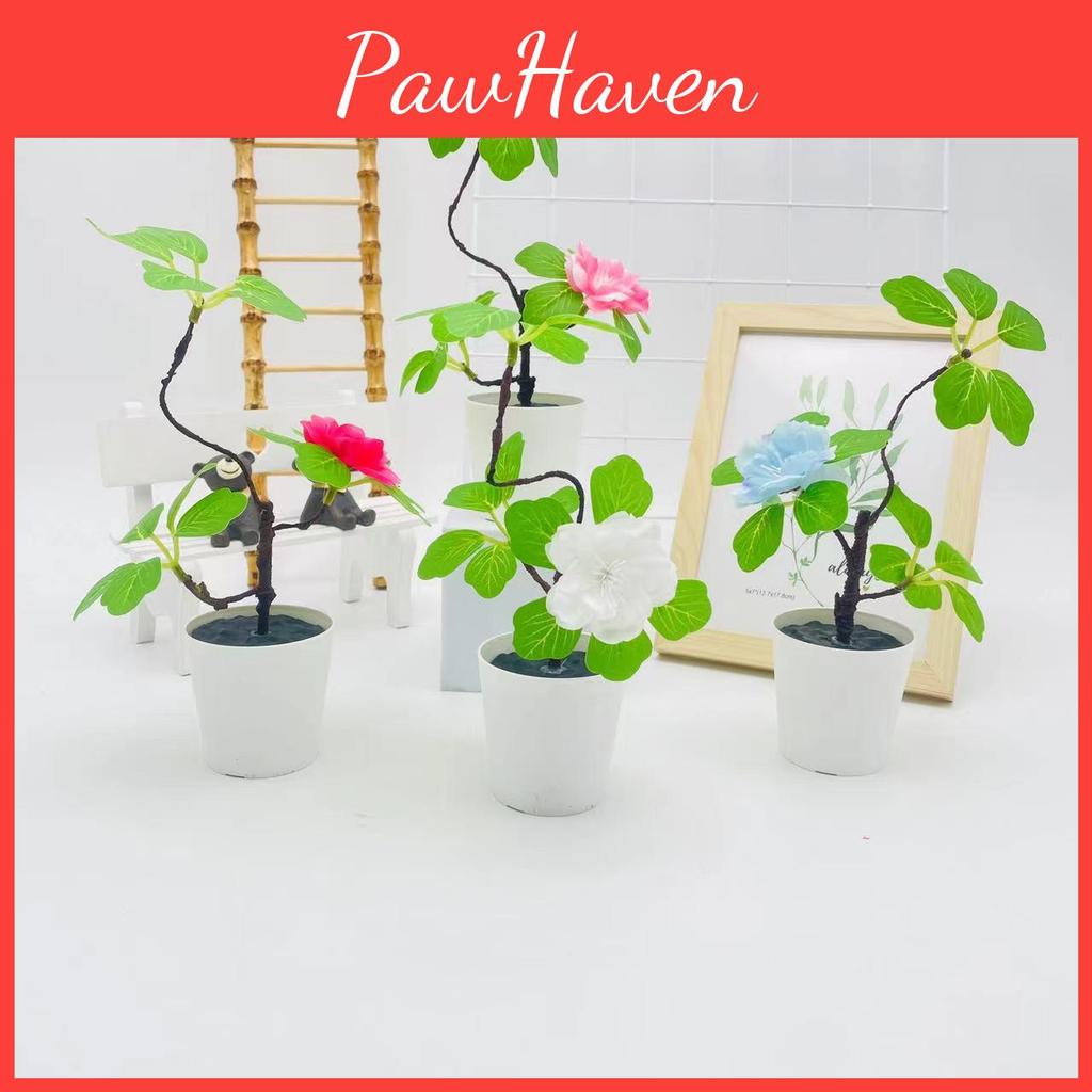 Flowers Artificial Potted Indoor Living Room Wedding Decoration Photography Prop