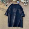 American Style Handsome Heavyweight Pure Cotton Short Sleeved T-shirt for Teenagers and Men Summer Ins Trendy Brand Street Loose Round Neck Top