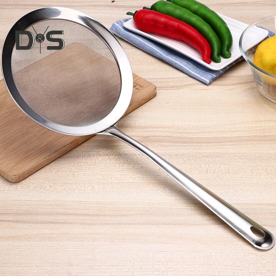 Heat Resistant Non Stick Colander Food Grade Ergonomically Designed Skimmer Spoon Kitchen Supplies