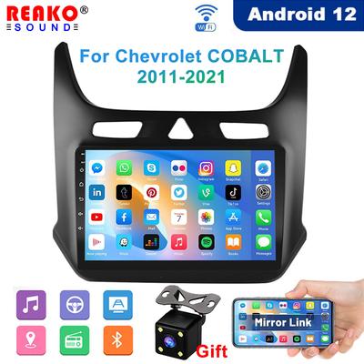 2 Din Android 12 Car Radio for Chevrolet Cobalt 2 2011 - 2018 Multimedia Video Player 4G Carplay Stereo GPS DVD Head Unit