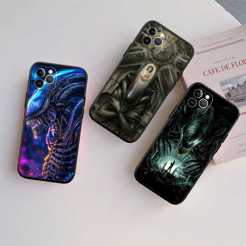 RE3 Aliens vs Predator Xenomorph New High-End Shell Phone Case for Redmi Note 13 14 Pro+ Plus A3 A3X 13X 13C 13R 14S 14C 14R