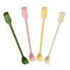 4PCS Silicone Silicone Spatula Non Stick Stirring Spoon Durable Kitchen Utensil  Jar Scraping