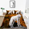 2023 New Style Wolf Print Bed Quilt Cover Comforter Duvet Covers Breathable Kids Friend Gift Cool Creative Home Decor Washable Bedclothes