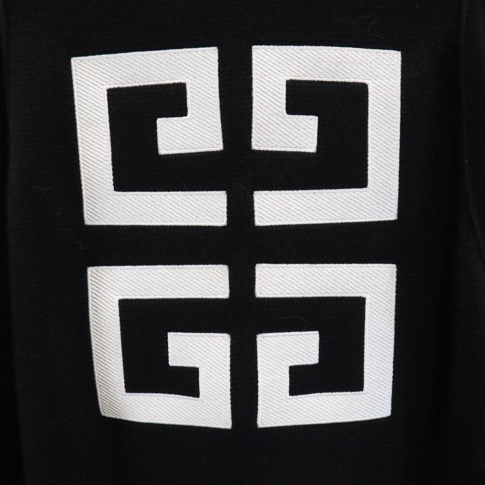 GIVENCHY knit Stajan M black Men's Used