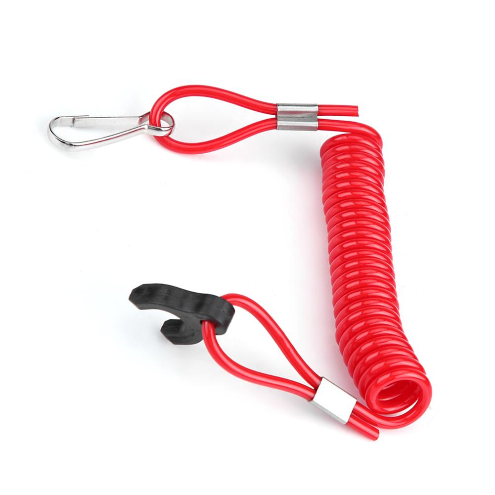 Outboard Engine Ignition Emergency Kill Stop Switch Safety Tether Lanyard for Tohatsu