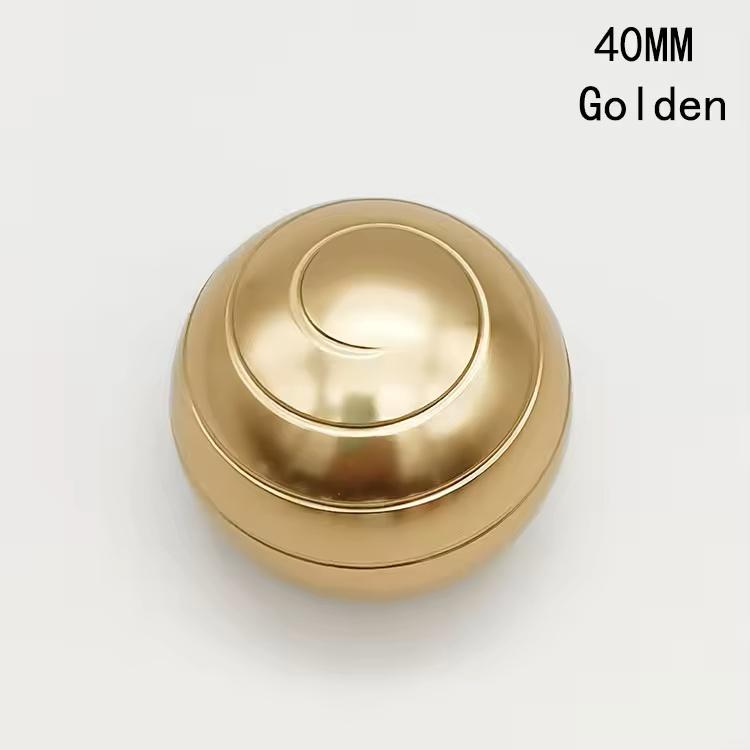 Spherical Gyroscope Decompression Power Ball Desktop Toy Metal Gyroscope Optical Illusion Hypnosis Fidget Finger Toy FidgetToy