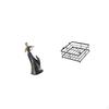 Tabletop Rack Home Bar Decoration Women Shaped Stable Organizer Single Bottle for Living Room