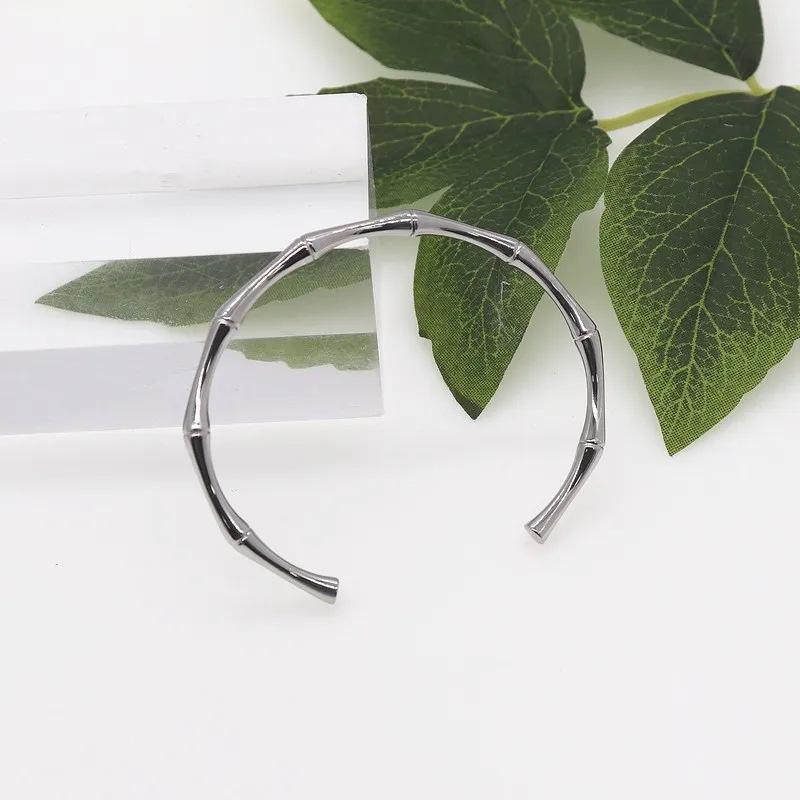 

Women s Summer Niche Bamboo Titanium Steel Bracelet - Retro Cold Style Stainless Steel Jewelry