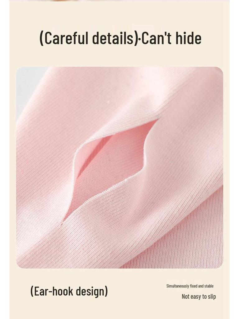 Modal Ear-Loop Sun Protection Neck Gaiter for Men and Women - Cervical Spine Warming Scarf for Outdoor Cycling