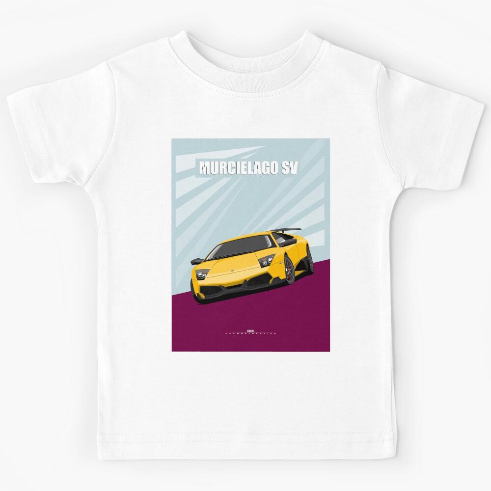Murcielago LP670-4 SV yellow Kids T-Shirt 130