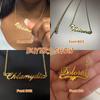 Sipuris Personalisierte Namenskette Goldener Choker Edelstahl Halskette Für Damen Mann Maßgeschneiderter Schmuck Hochzeitsgeschenke
