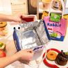 Cute Cartoon Insulated Lunch Bags With Handles Perfect For Students & Office Workers Large Capacity Food Storage Tote Picnics