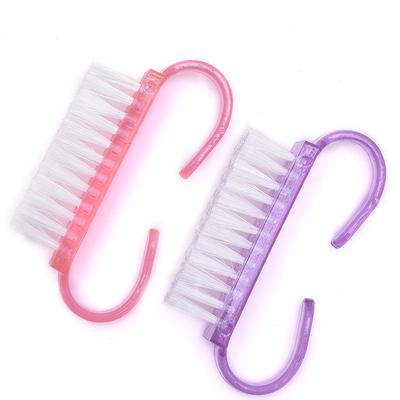Plastic Nail Art Small  Brushes Finger Nail Care Dust Clean