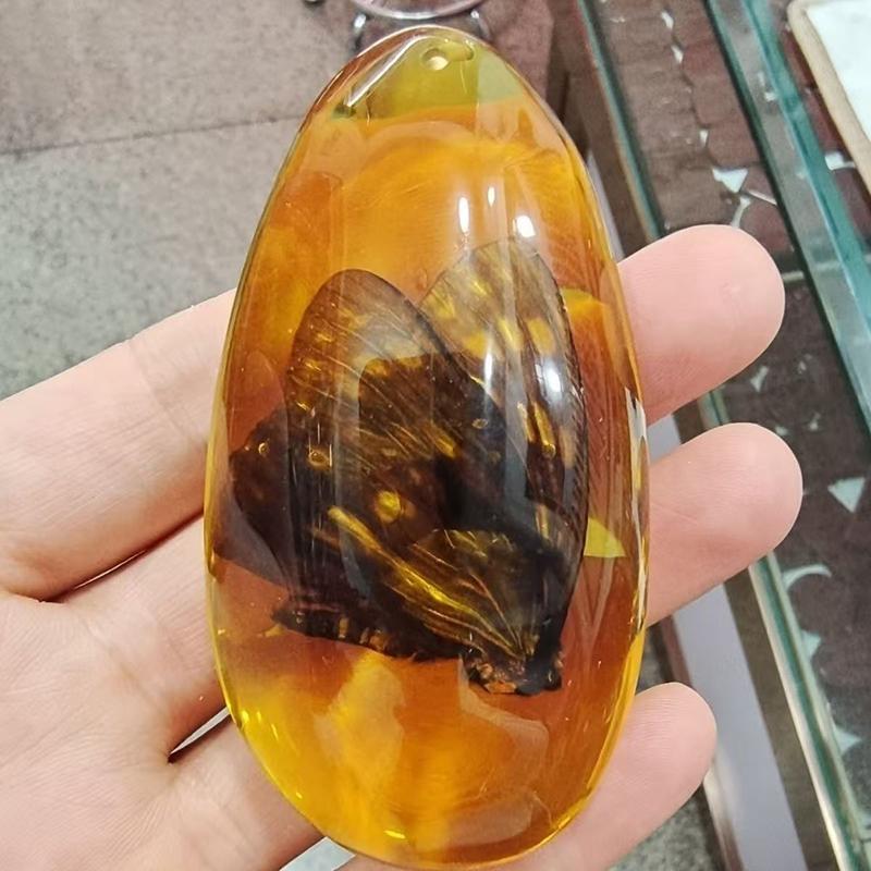 1Pc Insects Amber Gemstone Scorpion Natural Mineral Home Decor Insects Amber Gemstone Diy Hand Crafts Gift