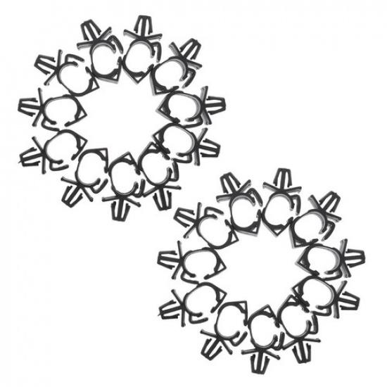 100 Pcs Wiring Harness Organization Cord Clips Cable Car Holders for Cords